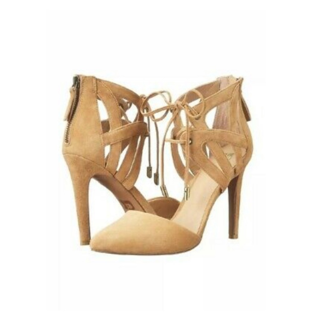 Joe’s Jeans Tan Suede Pumps